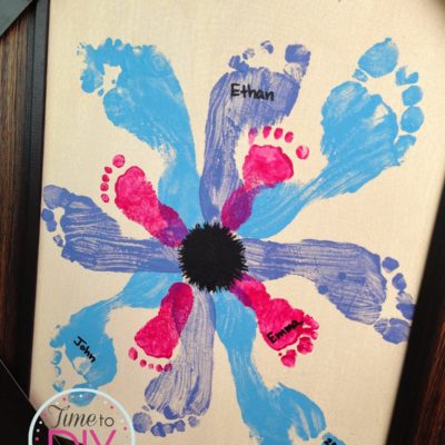 Mother’s Day Gift: Footprints Flower