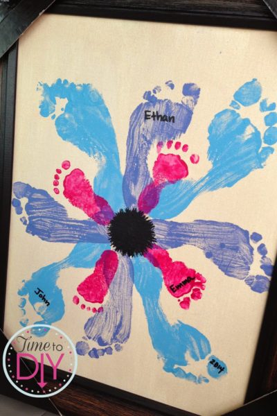 Mother’s Day Gift: Footprints Flower