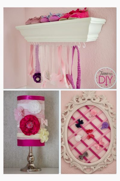 Nursery DIY: Hair Accessory Holders