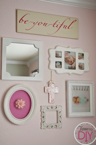 Nursery DIY: Collage Wall