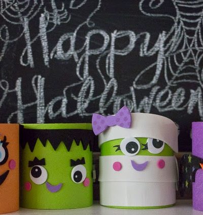 Little Monsters Halloween Craft