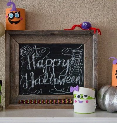 Halloween Mantle