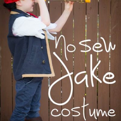 No-Sew Jake [and the Neverland Pirates] Costume