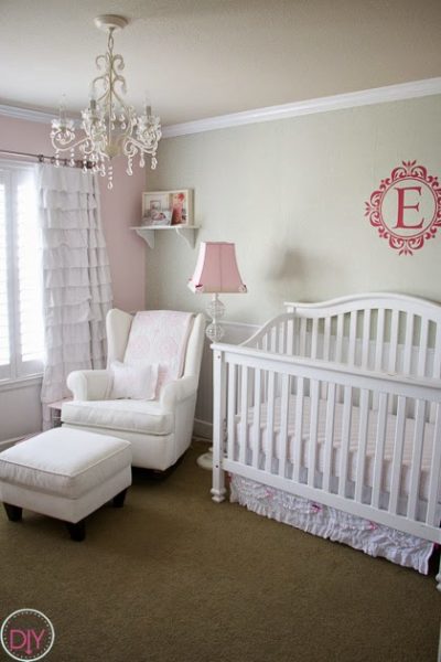 Baby Girl Nursery Reveal