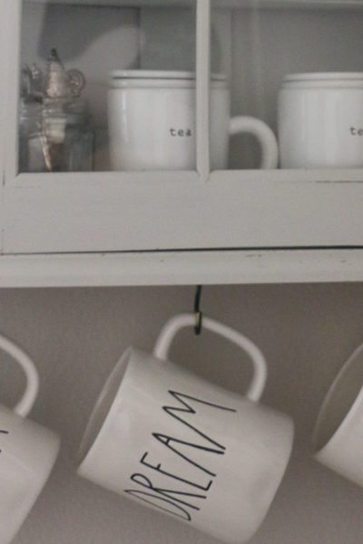 Coffee Mug Display Cabinet