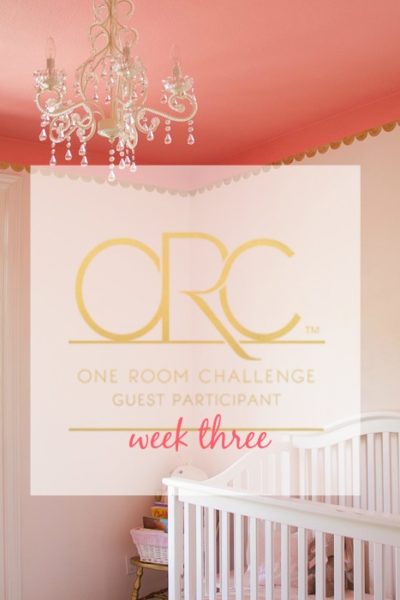 Toddler Room Update {One Room Challenge, Week 3}