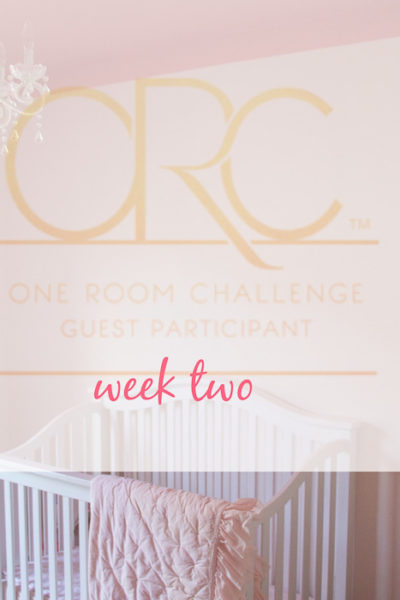 Toddler Room Painting {One Room Challenge, Week 2}