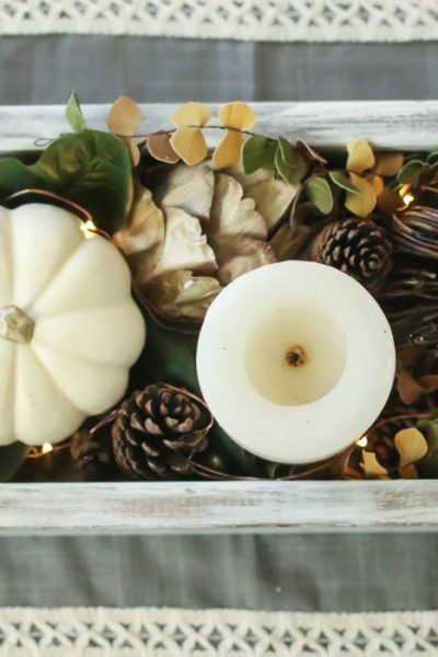 Neutral Fall Centerpiece, Take Two