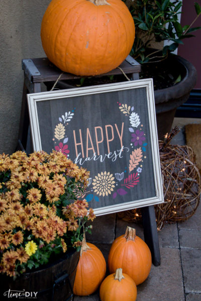 Fall Front Porch