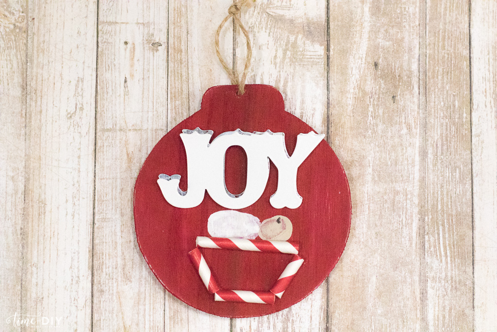 diy joy ornament